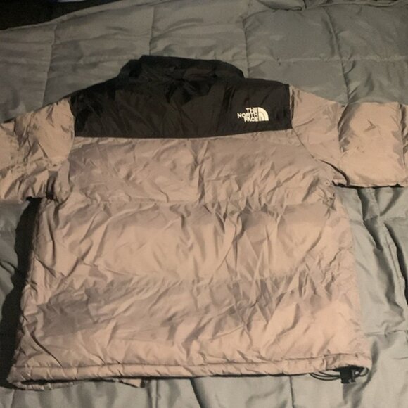 The North Face 1996 Retro Nuptse 700 Down Gray / Black Men’s XL Puffer Jacket - Picture 4 of 5